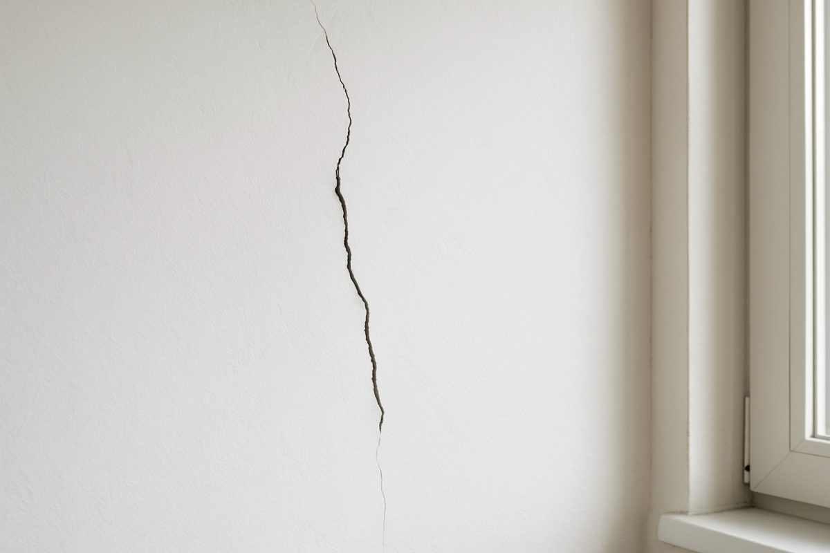 Comment reboucher une fissure de mur intérieur (placo, plâtre) ?