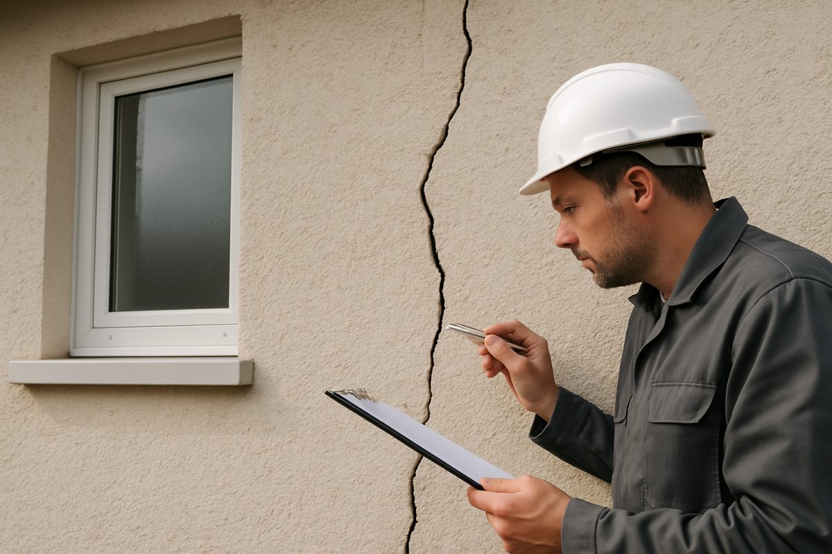Comment réparer une fissure de façade ? (méthode + limites du DIY)
