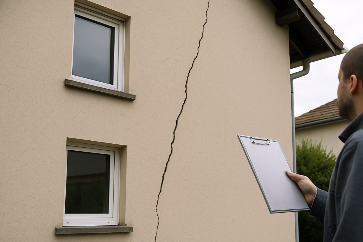 Enduit / crépi de façade qui se fissure : faïençage ou fissure structurelle ?