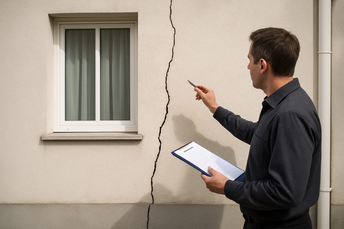Fissure maison : qui contacter, et dans quel ordre ?