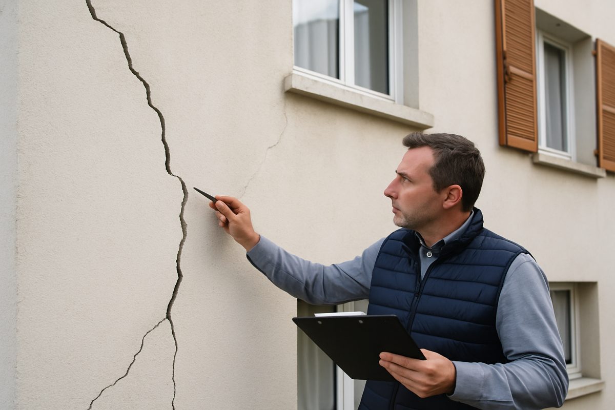 Fissures en façade d'immeuble et de copropriété : responsabilités, vote en AG et qui paie les travaux