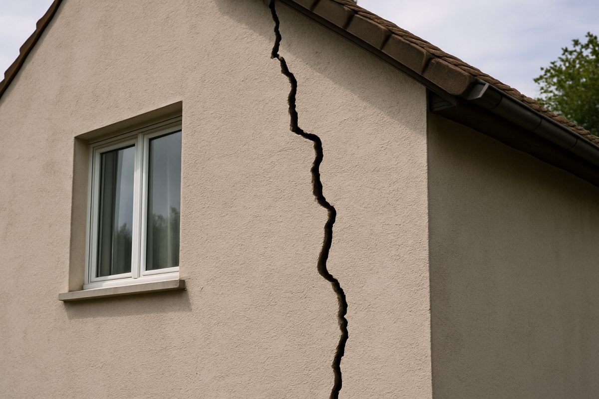 Ma maison fissure à cause de la sécheresse : que faire ?