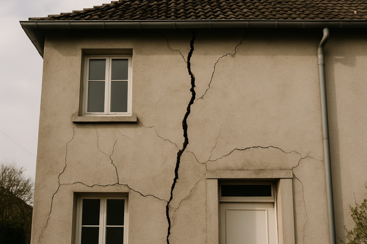 Ma maison se fissure de partout : problème structurel global ?